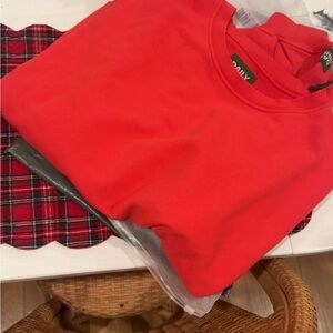 Daily Drills Heart never worn!!! crewneck M/L